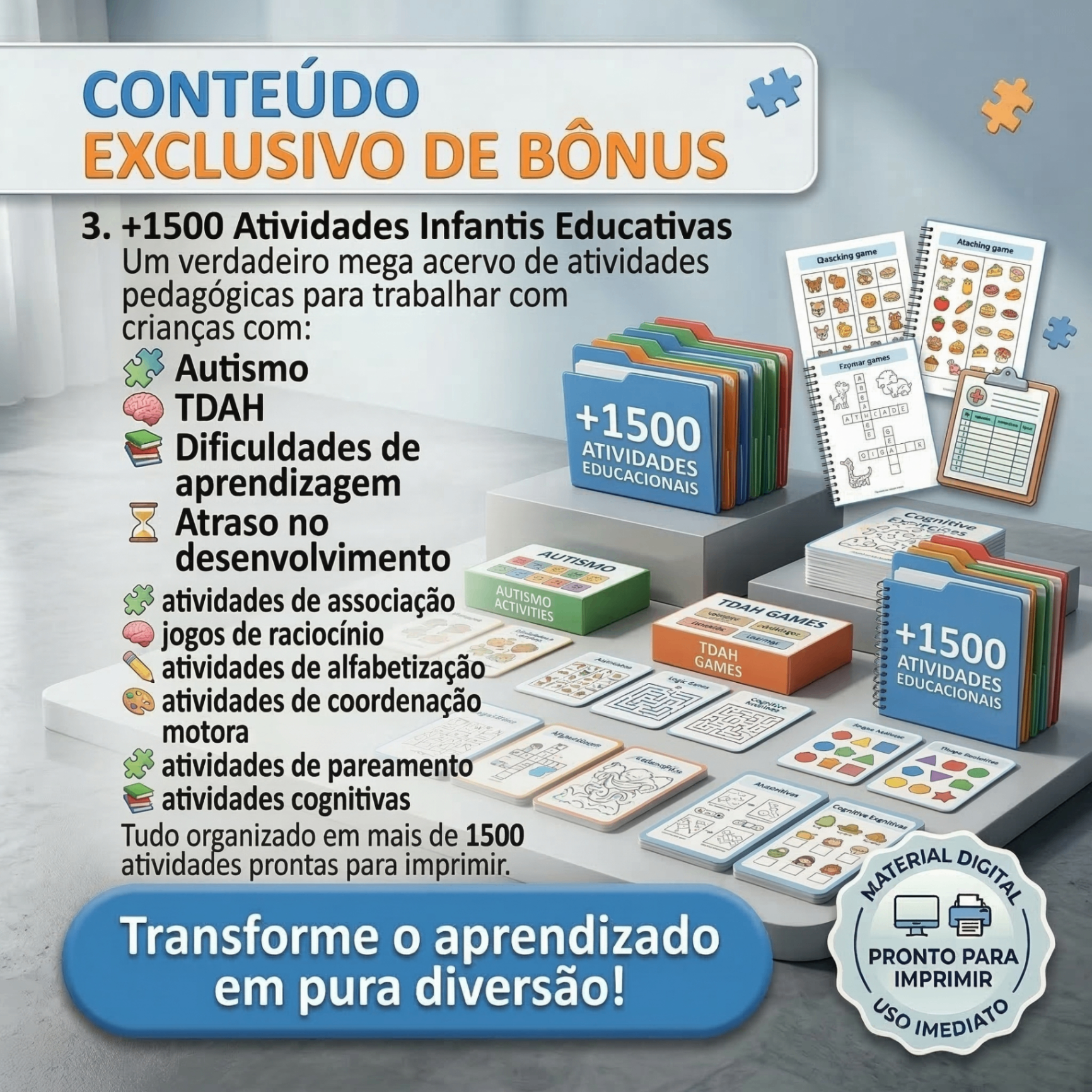 +1500 Atividades Infantis Educativas